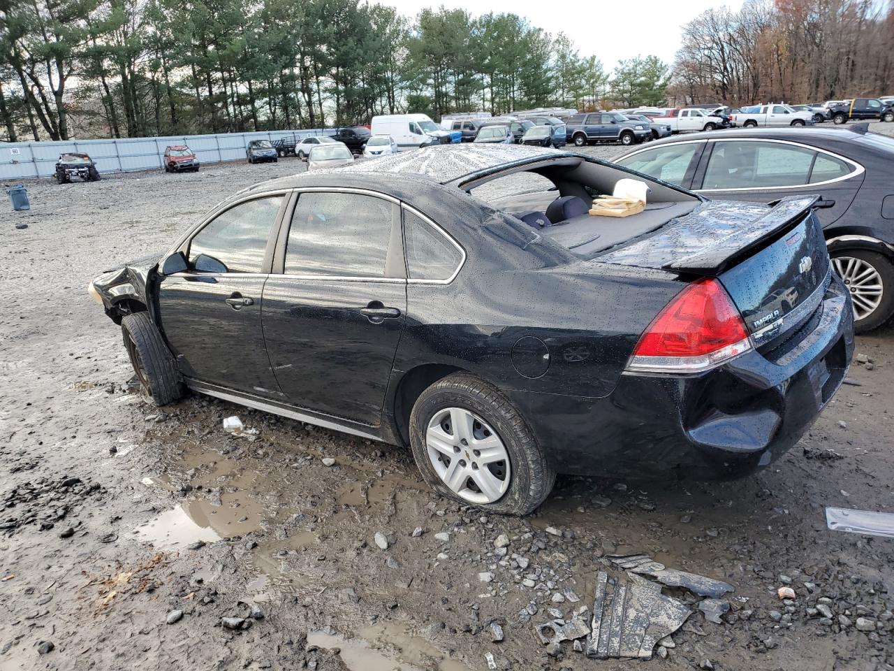 2010 Chevrolet Impala VIN 2G1WA5EKXA1114102 Copart auction photo, rollover / mechanical damage thumbnail 2