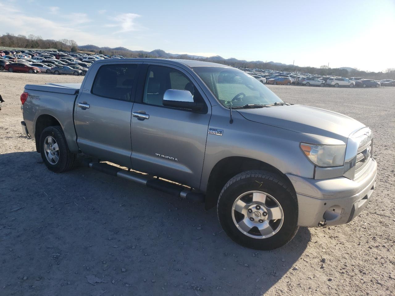 2008 Toyota Tundra VIN 5TBDV58168S505782 Copart auction photo, front end / mechanical damage thumbnail 4