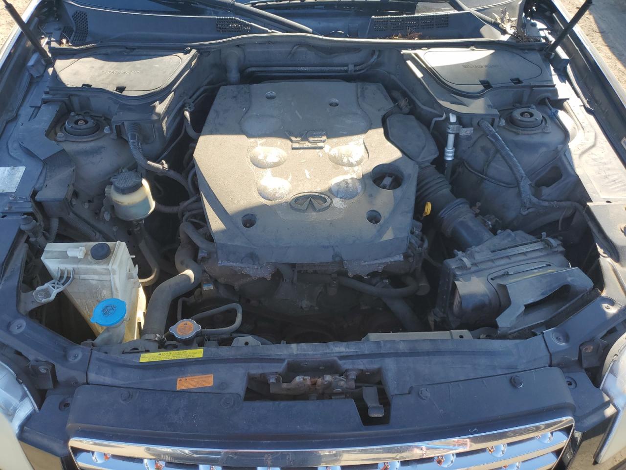 2008 Infiniti FX VIN JNRAS08W28X204311 Copart auction photo, rear end / side damage thumbnail 12