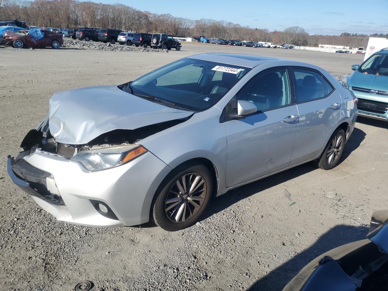 2015 Toyota Corolla VIN 2T1BURHE9FC327772