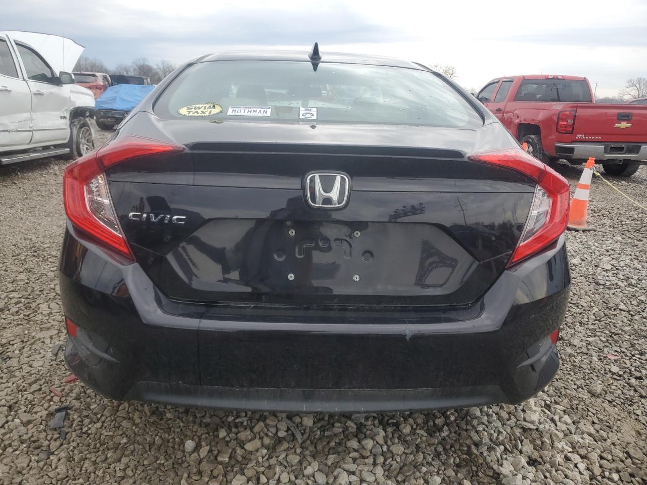 2016 Honda Civic VIN 19XFC1F7XGE041376 Copart auction photo, front end damage thumbnail 6