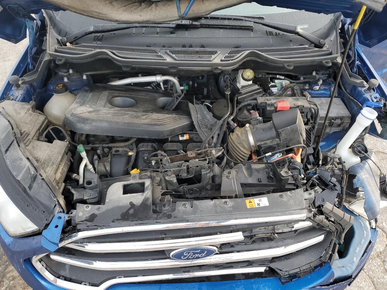2020 Ford EcoSport VIN MAJ6S3KL7LC343989 Copart auction photo, front end damage thumbnail 12