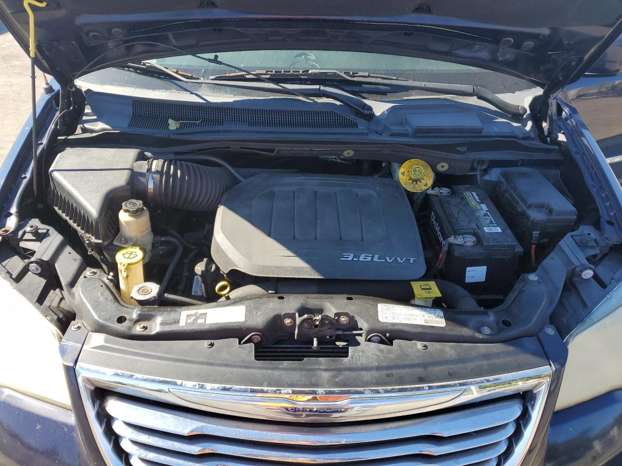 2013 Chrysler Town & Country VIN 2C4RC1BGXDR809662 Copart auction photo, mechanical / normal wear damage thumbnail 12