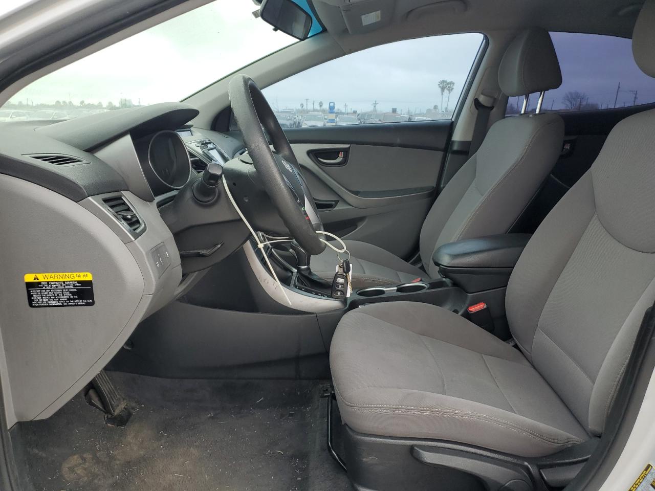 2016 Hyundai Elantra VIN KMHDH4AE7GU576078 Copart auction photo, rear end damage thumbnail 7