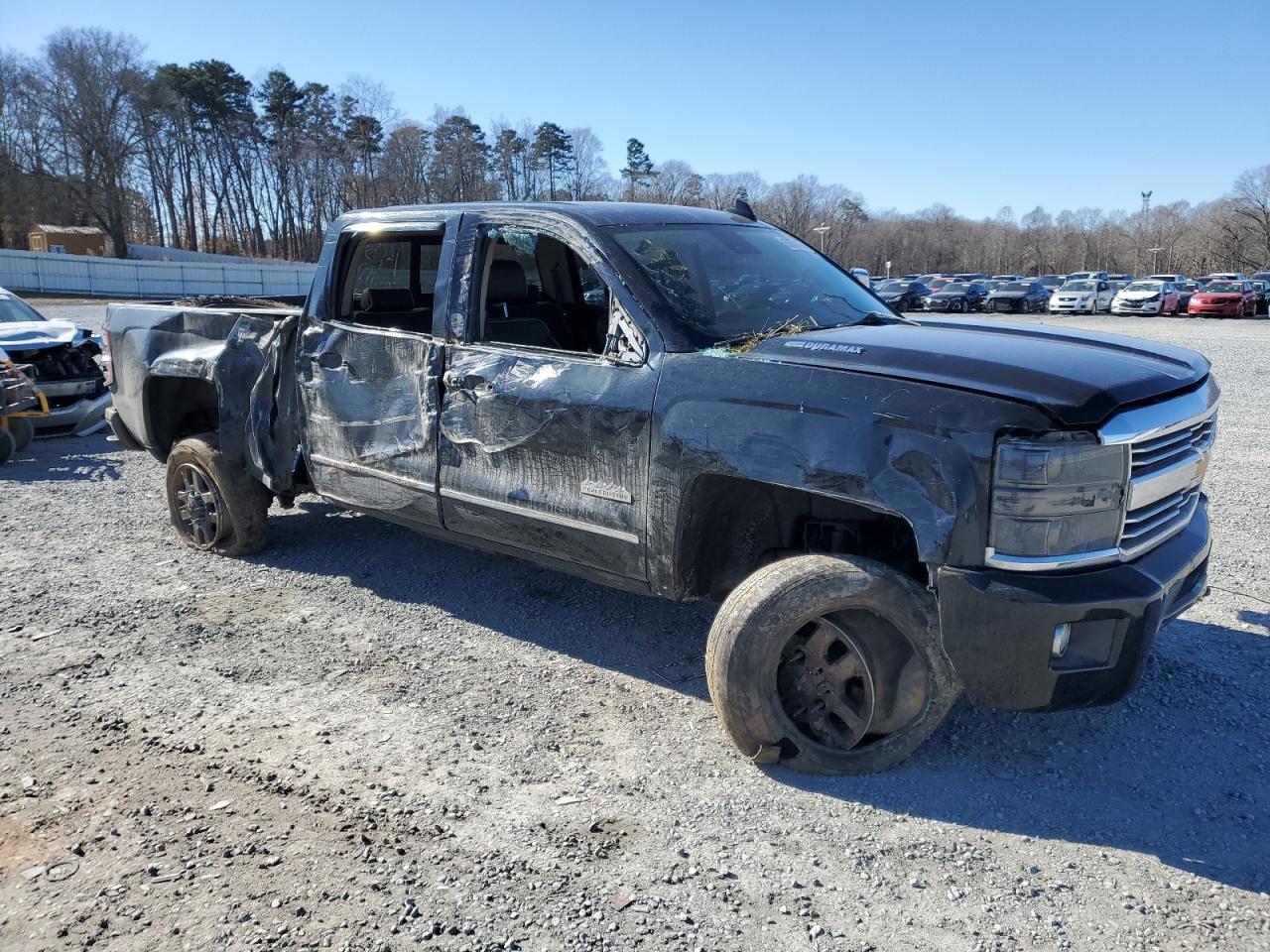 2016 Chevrolet Silverado VIN 1GC1KXE80GF153619 Copart auction photo, all over damage thumbnail 4