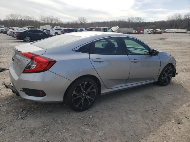 2021 Honda Civic VIN 2HGFC2F86MH521446 Copart auction photo, front end damage thumbnail 3