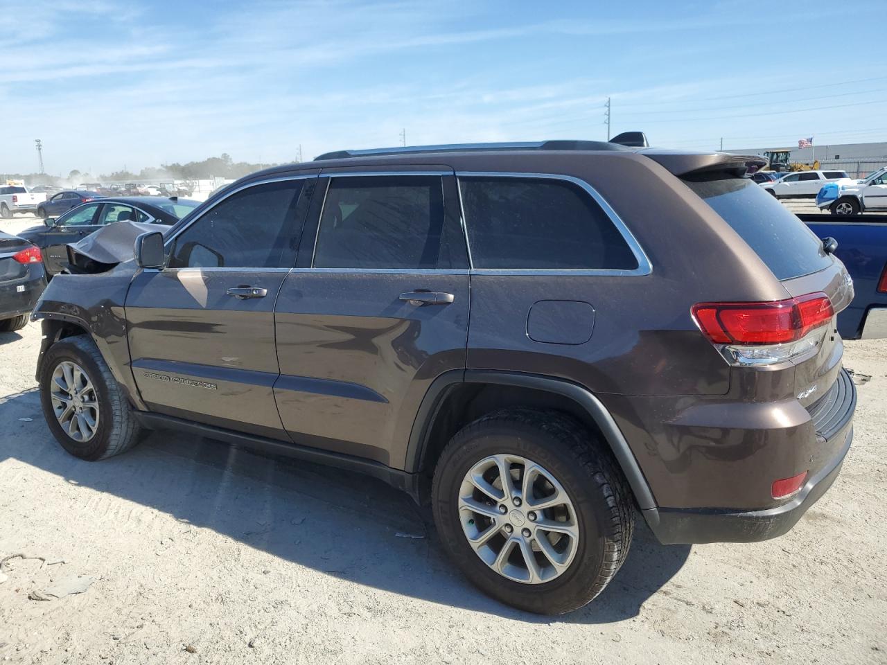 2021 Jeep Grand Cherokee VIN 1C4RJFAG7MC671222 Copart auction photo, front end damage thumbnail 2