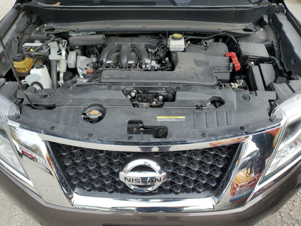 2016 Nissan Pathfinder VIN 5N1AR2MN3GC651039 Copart auction photo, mechanical damage thumbnail 12