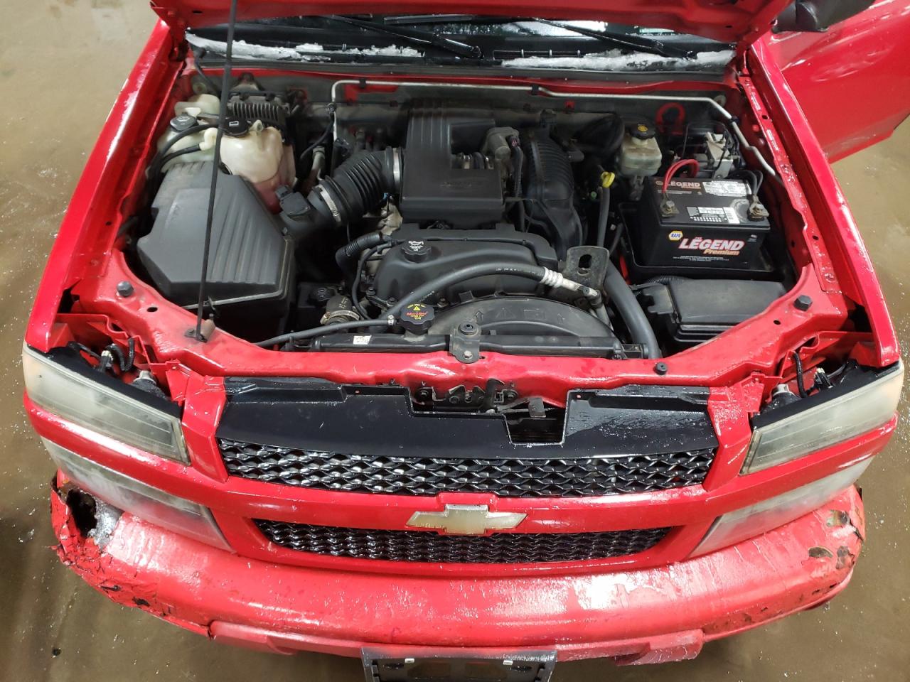 2004 Chevrolet Colorado VIN 1GCDT136548200748 Copart auction photo, rear end / side damage thumbnail 11