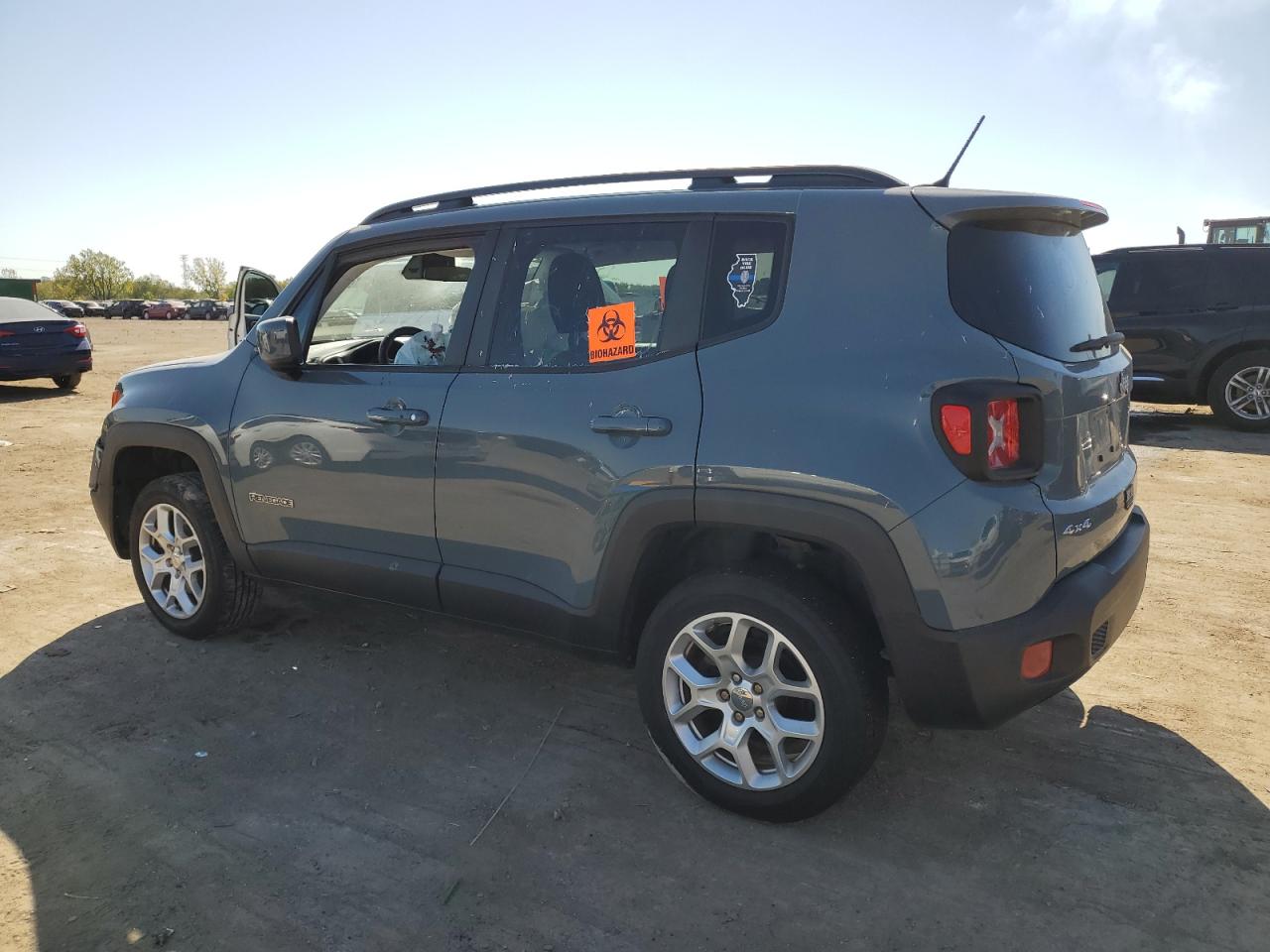 2017 Jeep Renegade VIN ZACCJBBB9HPE84907 Copart auction photo, front end / minor dent/scratches damage thumbnail 2