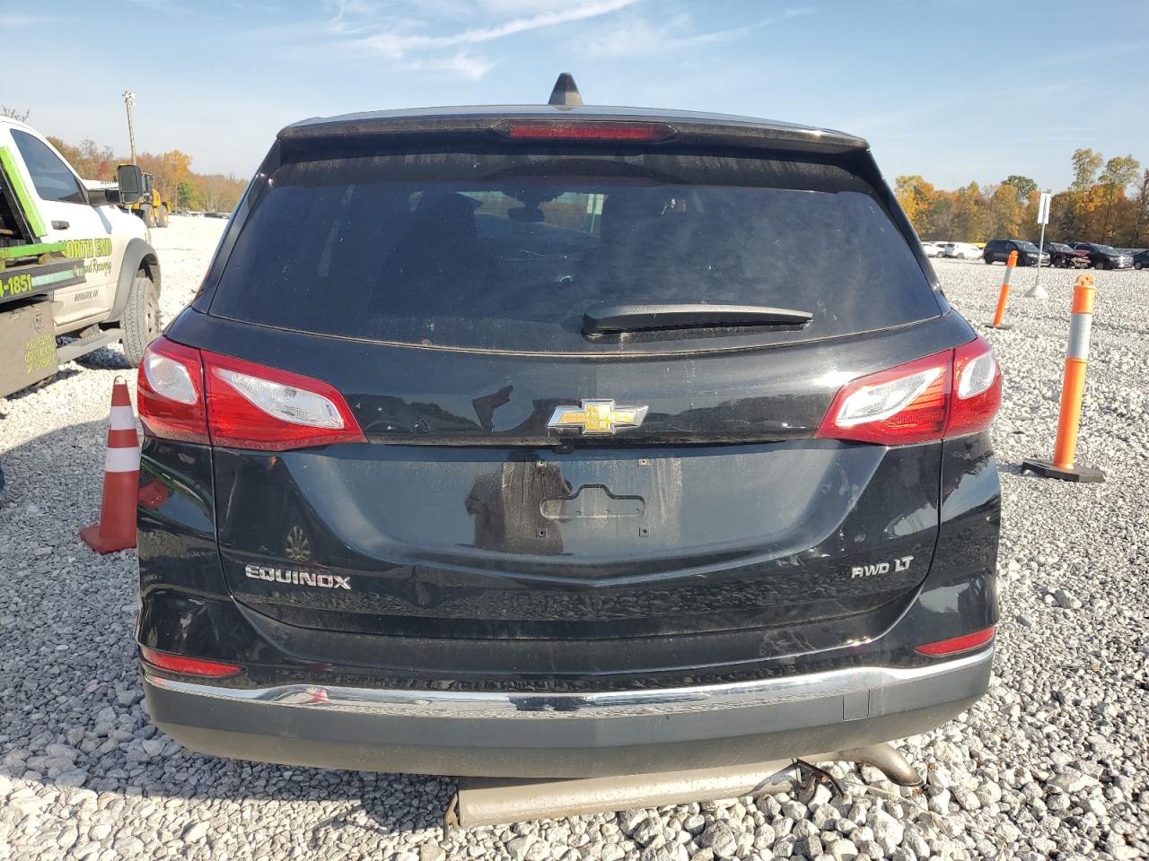 2019 Chevrolet Equinox VIN 2GNAXUEV6K6300767 Copart auction photo, front end / side damage thumbnail 6