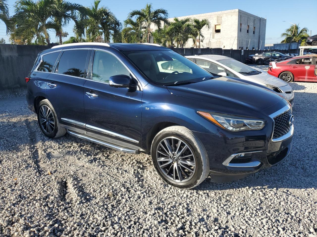 2018 Infiniti QX60 VIN 5N1DL0MM0JC521530 Copart auction photo, minor dent/scratches damage thumbnail 4