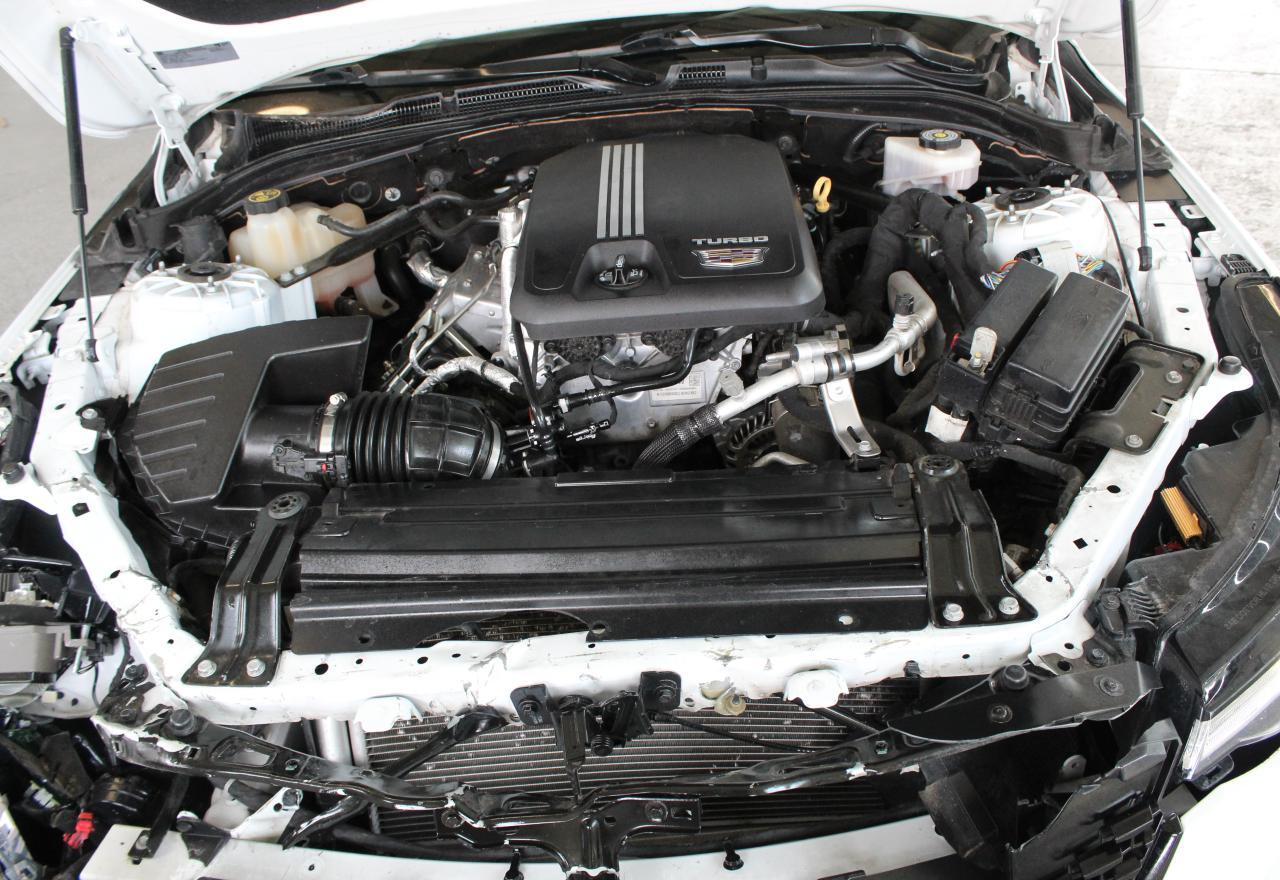 2020 Cadillac CT4 VIN 1G6DJ5RK6L0137841 Copart auction photo, all over damage thumbnail 7