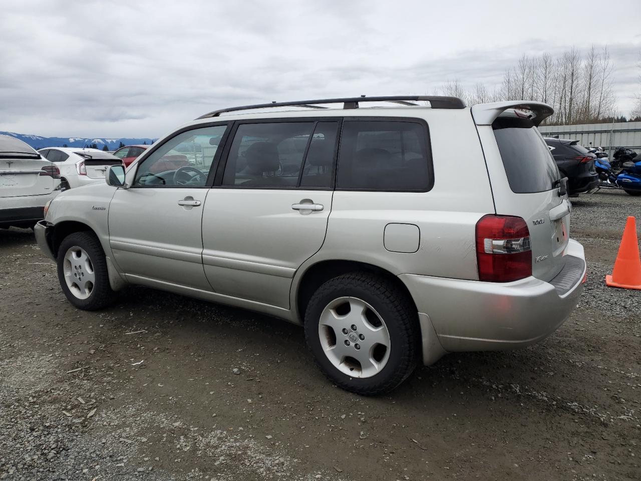 2005 Toyota Highlander VIN JTEEP21A150071828 Copart auction photo, front end damage thumbnail 2