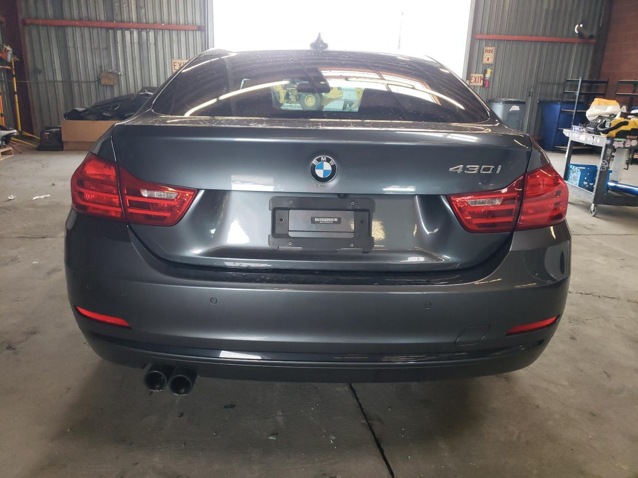 2017 BMW 4er VIN WBA4F7C50HG438193 Copart auction photo, front end damage thumbnail 6