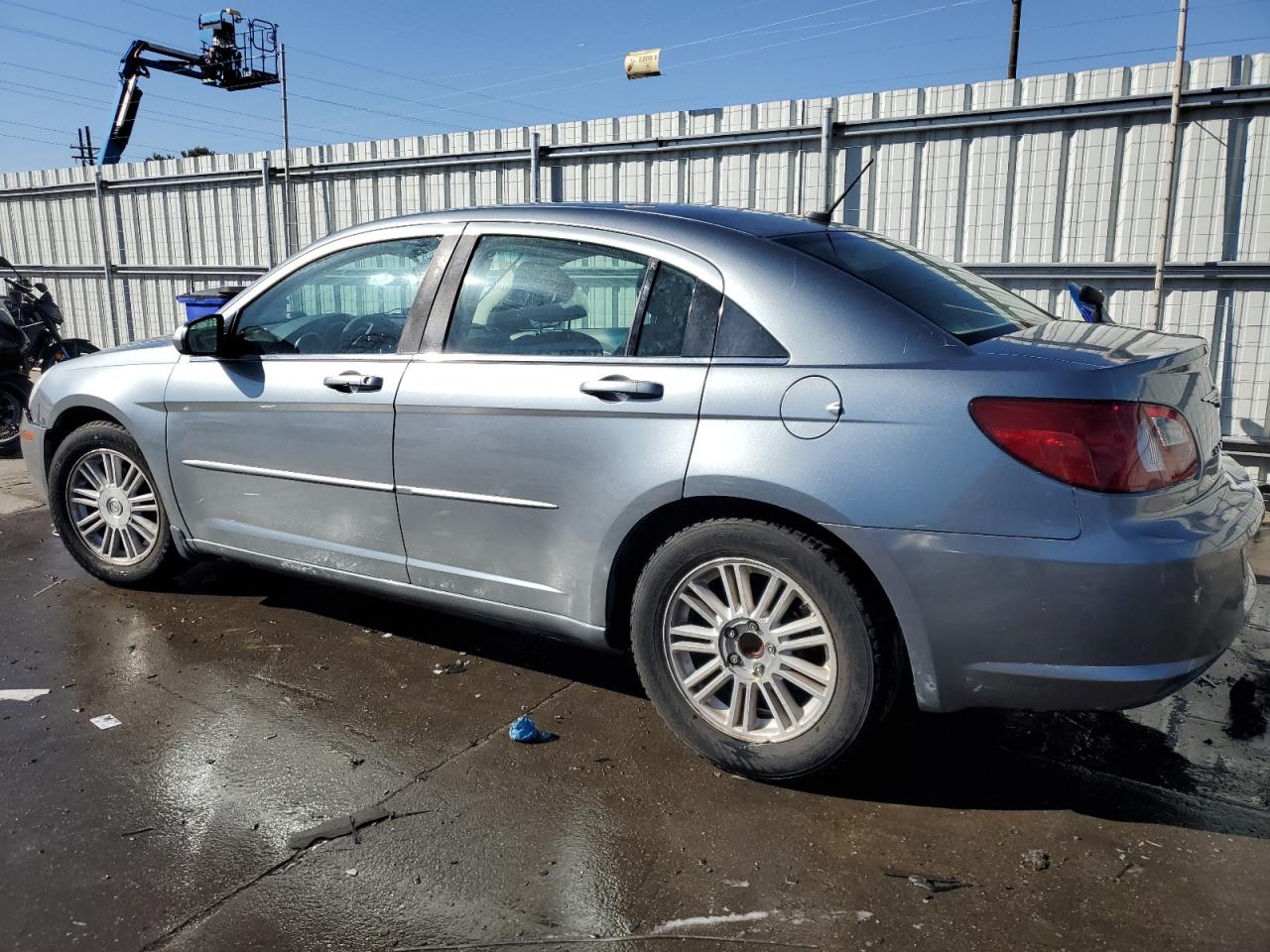 2007 Chrysler Sebring VIN 1C3LC56K67N644484 Copart auction photo, front end / side damage thumbnail 2