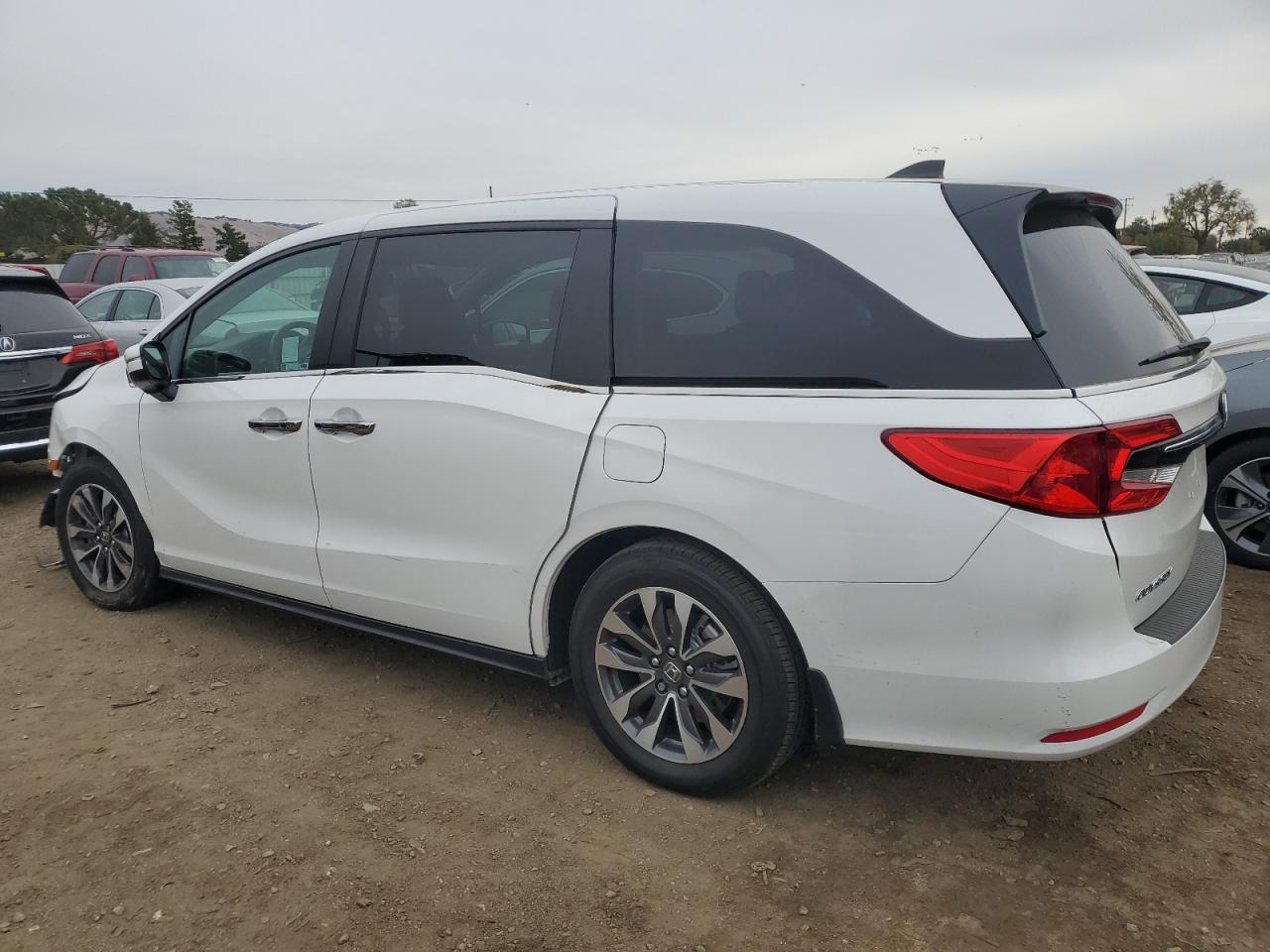 2024 Honda Odyssey VIN 5FNRL6H64RB058945 Copart auction photo, front end damage thumbnail 2