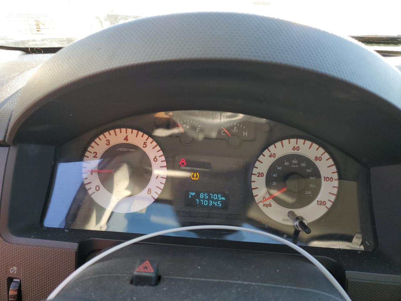 2009 Mazda Tribute VIN 4F2CZ02779KM04265 Copart auction photo, side damage thumbnail 9