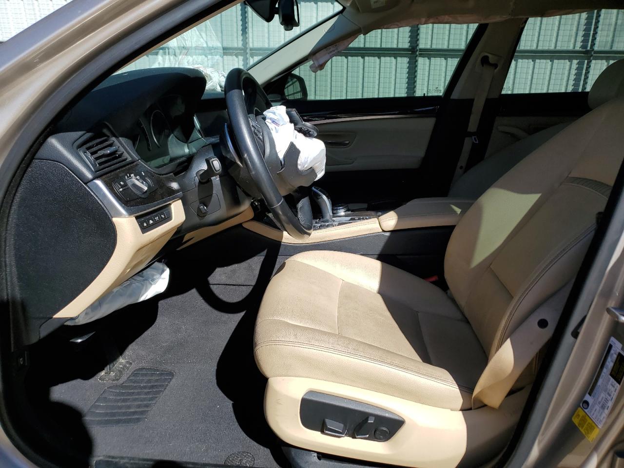 2016 BMW 5er VIN WBA5A5C5XGG349916 Copart auction photo, front end / undercarriage damage thumbnail 7