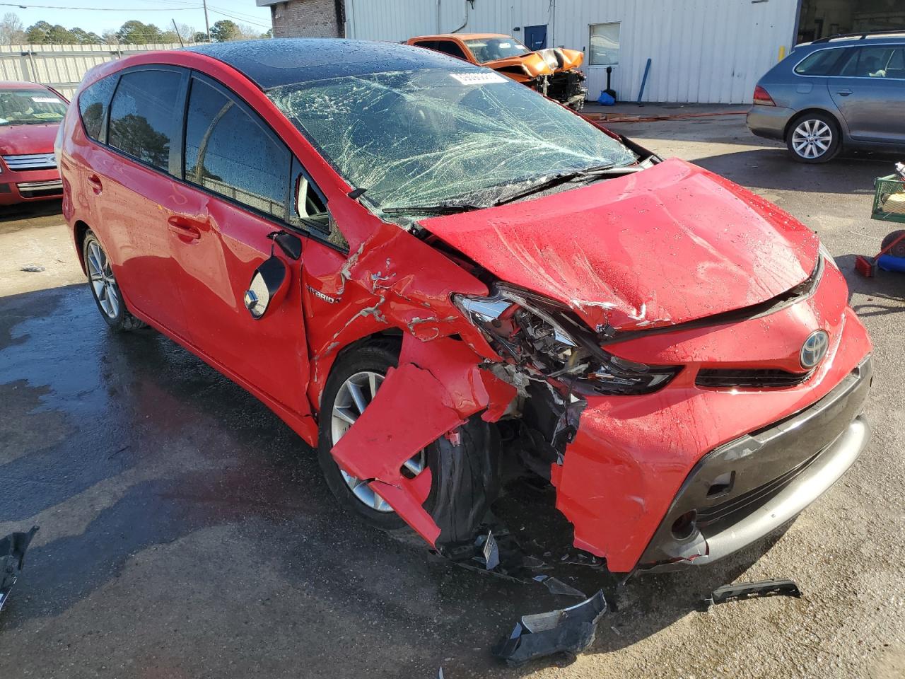 2017 Toyota Prius VIN JTDZN3EU0HJ062445 Copart auction photo, front end damage thumbnail 4