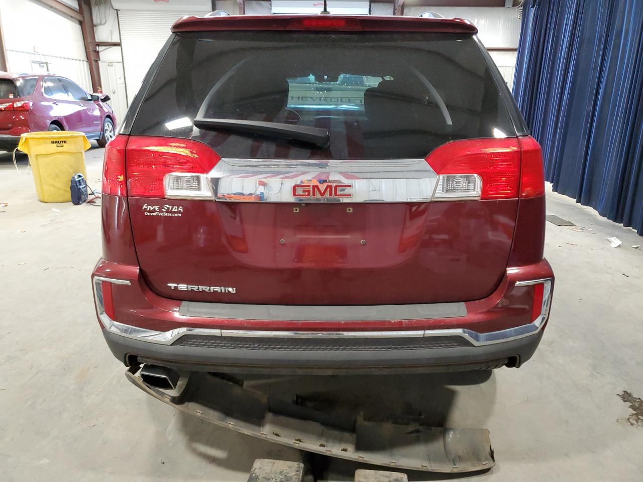 2016 GMC Terrain VIN 2GKALNEK7G6198181 Copart auction photo, all over damage thumbnail 6