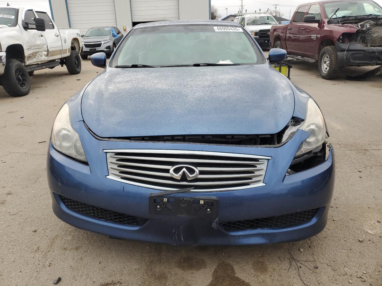 2010 Infiniti G VIN JN1CV6FE3AM351731 Copart auction photo, rear end / front end damage thumbnail 5