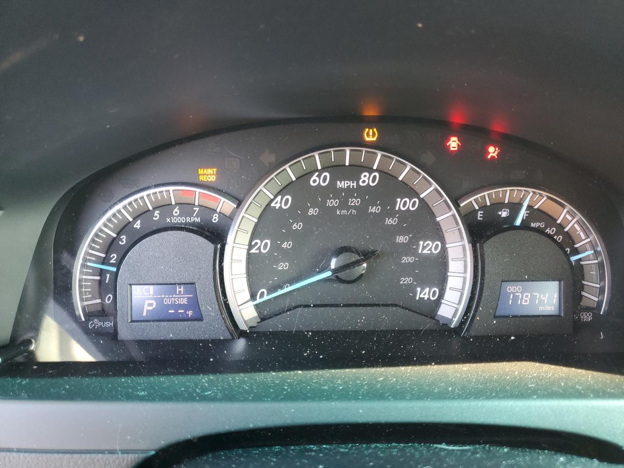 2012 Toyota Camry VIN 4T1BF1FK5CU152807 Copart auction photo, front end damage thumbnail 9