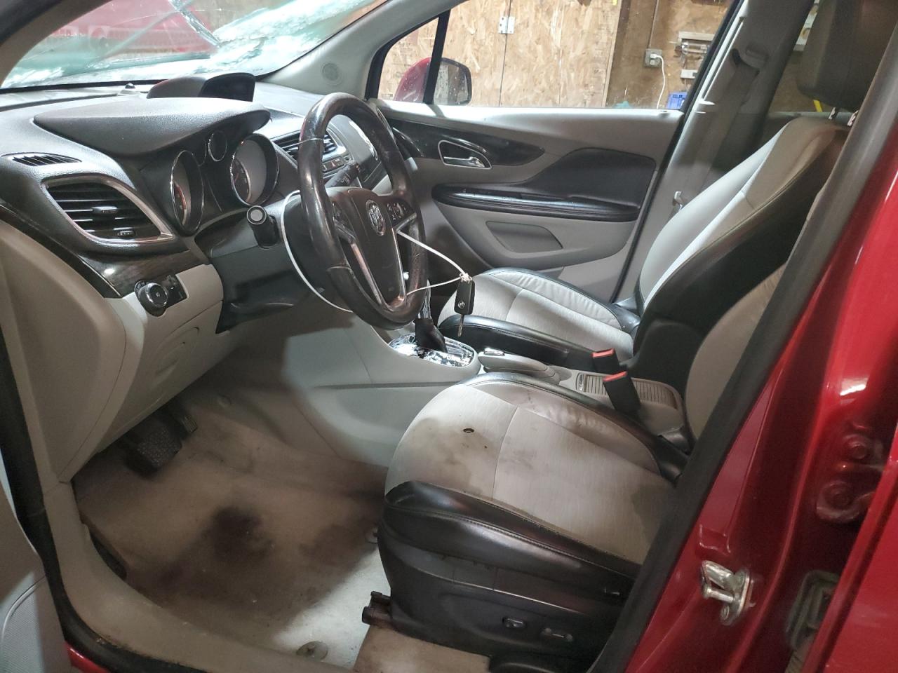 2015 Buick Encore VIN KL4CJFSB7FB039879 Copart auction photo, front end / rear end damage thumbnail 7