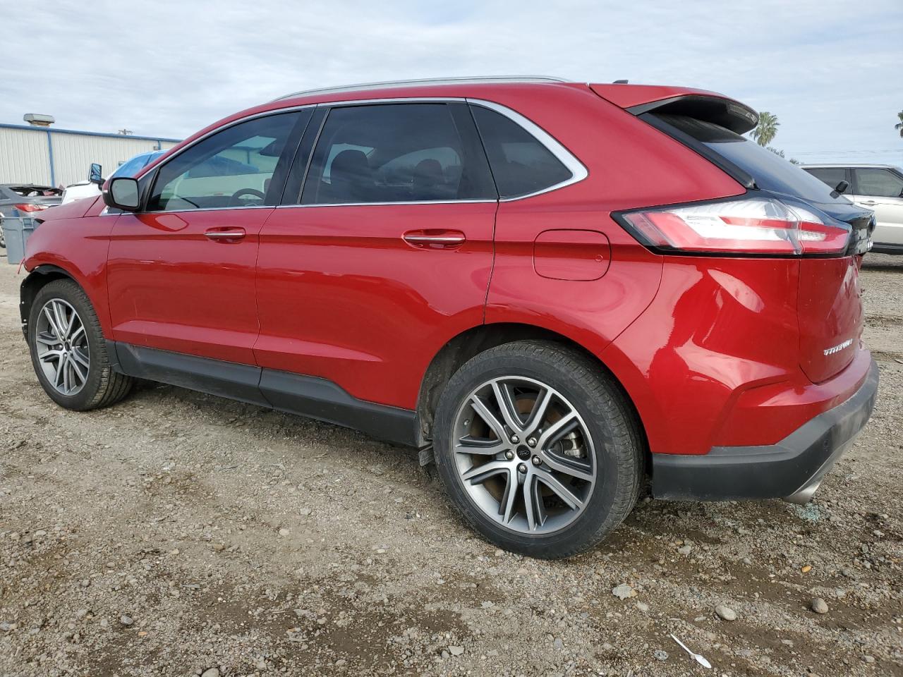 2023 Ford Edge VIN 2FMPK4K93PBA39696 Copart auction photo, front end damage thumbnail 2