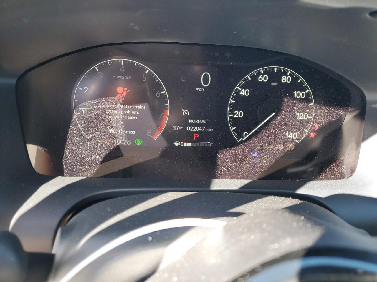 2024 Honda HR-V VIN 3CZRZ1H7XRM710080 Copart auction photo, all over damage thumbnail 9