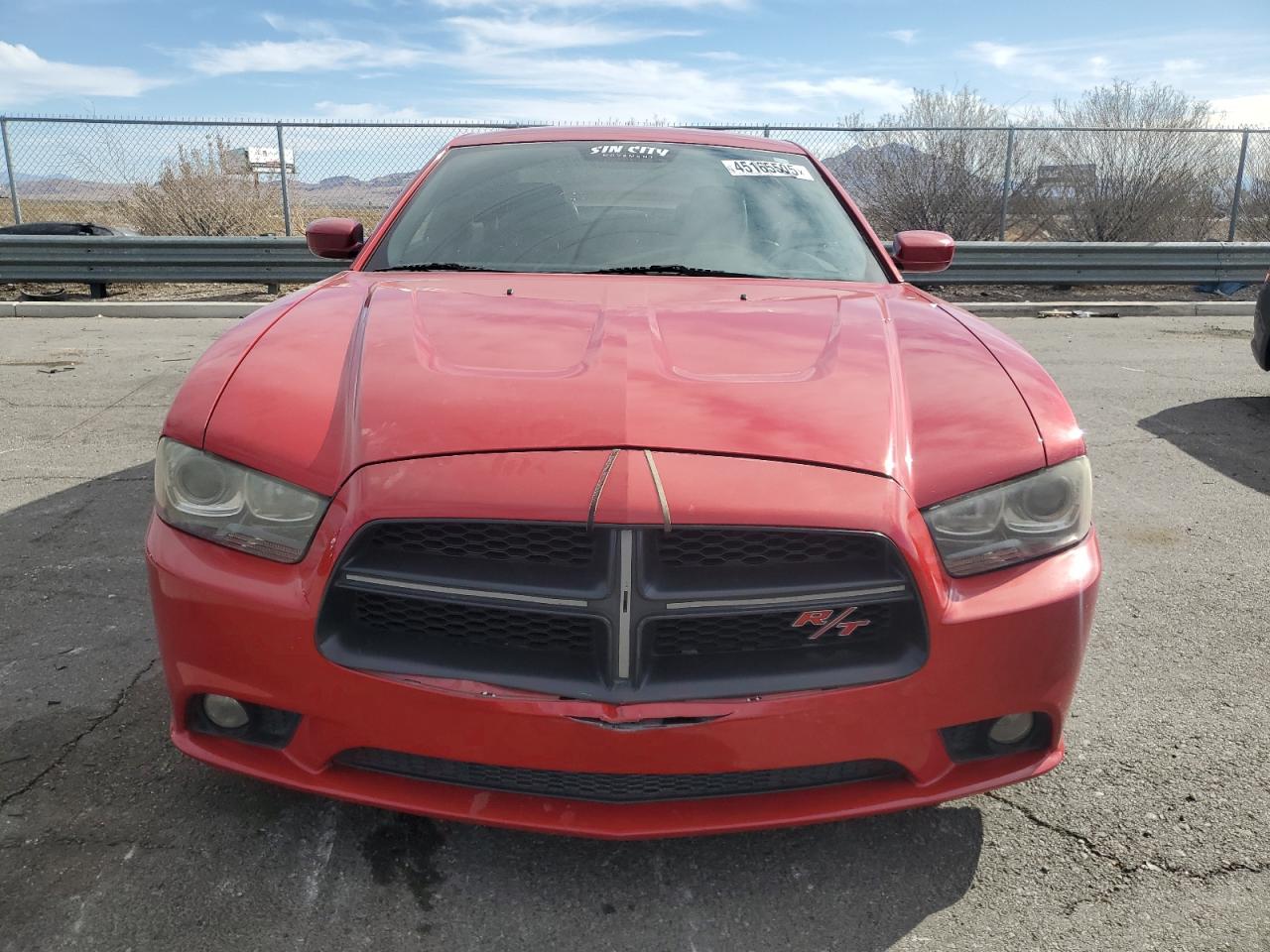 2012 Dodge Charger VIN 2C3CDXCT5CH140145 Copart auction photo, rear end damage thumbnail 5