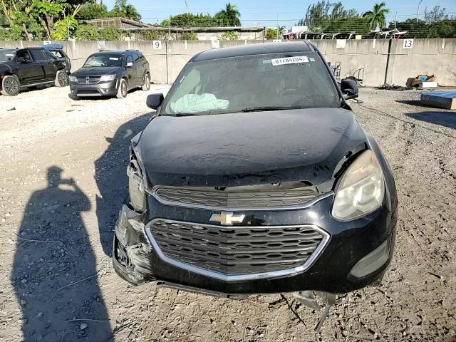 2017 Chevrolet Equinox VIN 2GNALBEK9H1574301 Copart auction photo, front end / side damage thumbnail 14
