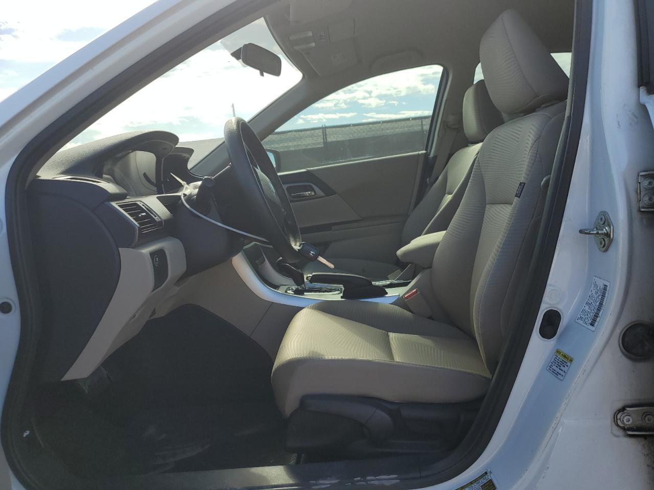 2014 Honda Accord VIN 1HGCR2F39EA205576 Copart auction photo, front end / rear end damage thumbnail 7