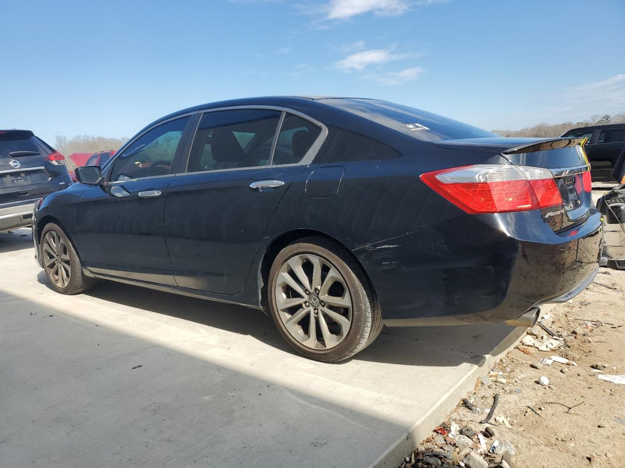 2014 Honda Accord VIN 1HGCR2F50EA198194 Copart auction photo, rear end damage thumbnail 2