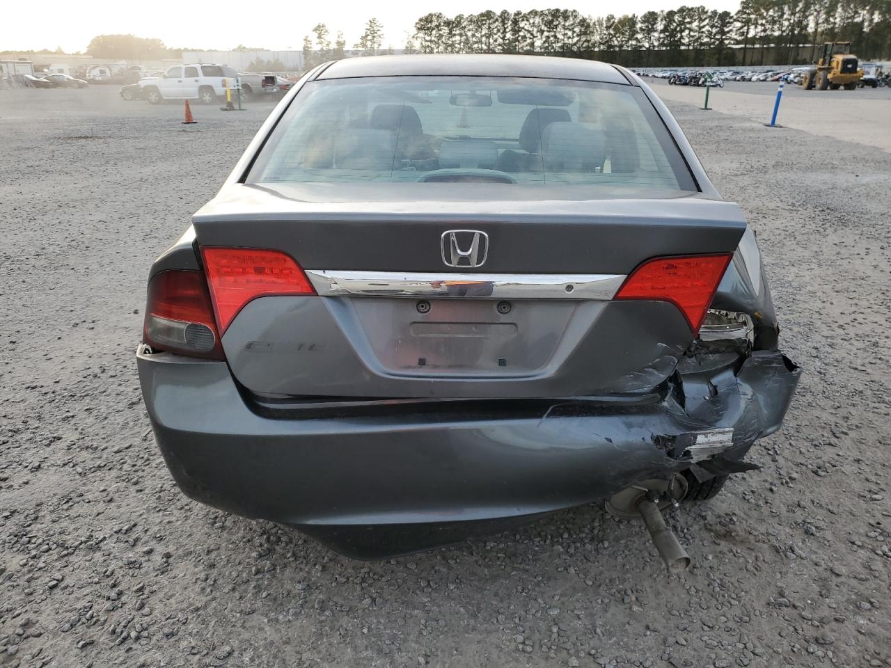 2010 Honda Civic VIN 2HGFA1F59AH301316 Copart auction photo, rear end / mechanical damage thumbnail 6