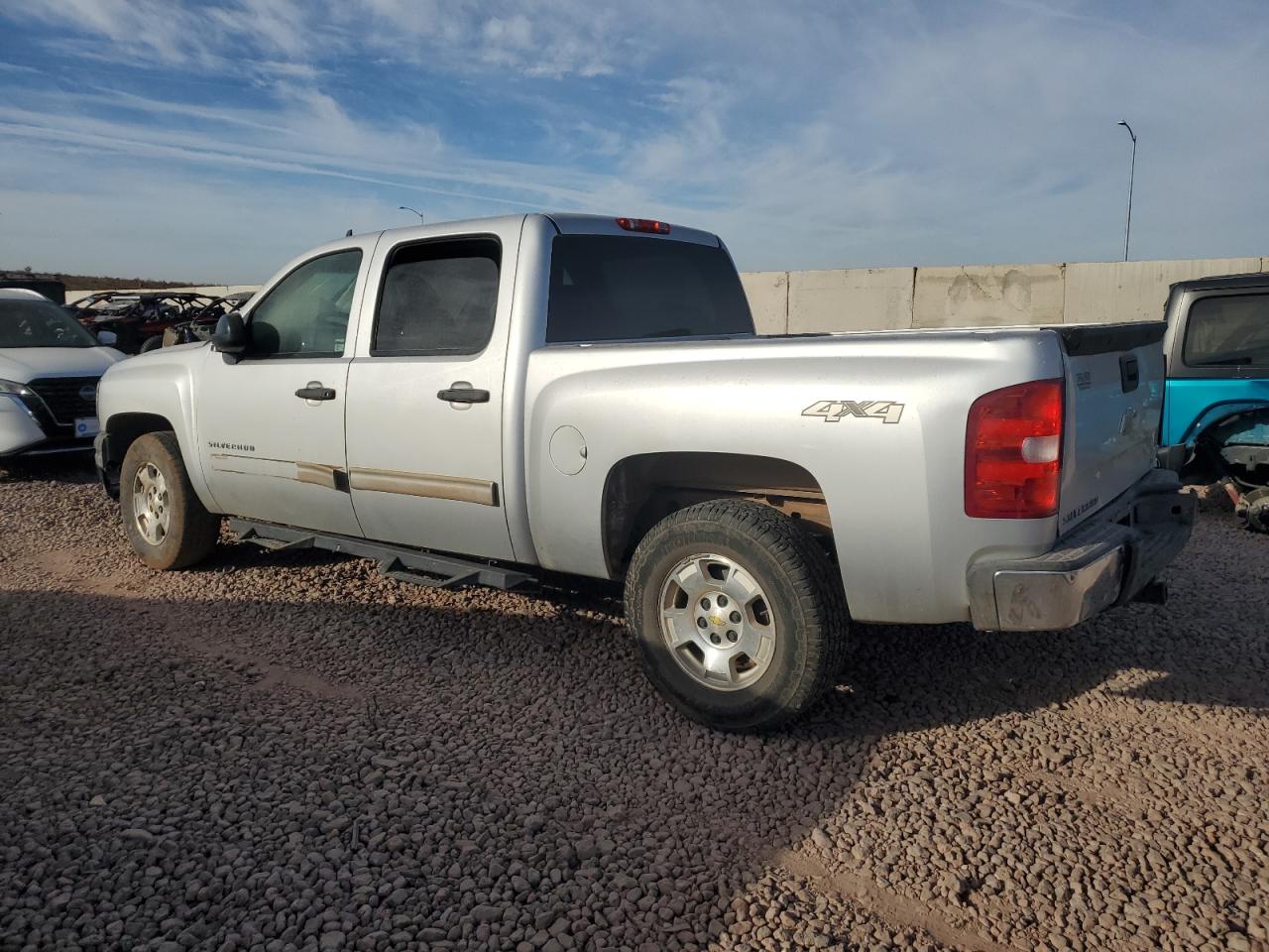 2013 Chevrolet Silverado VIN 3GCPKSE71DG100409 Copart auction photo, water/flood / rear end damage thumbnail 2
