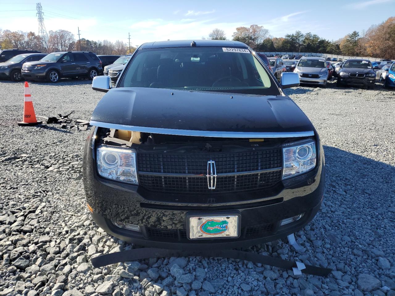 2010 Lincoln MKX VIN 2LMDJ6JC1ABJ19993 Copart auction photo, front end damage thumbnail 5