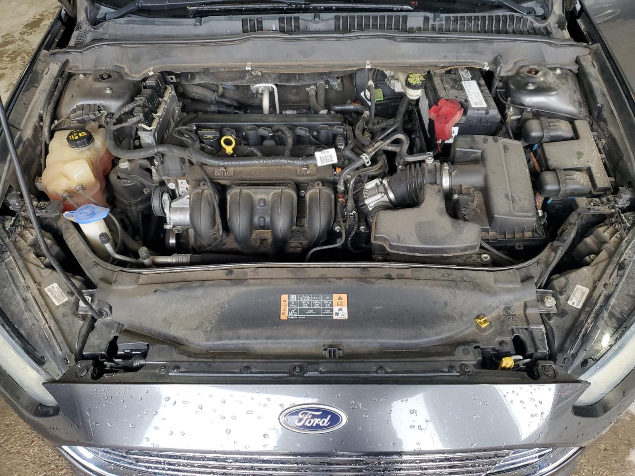 2015 Ford Fusion VIN 3FA6P0H7XFR151594 Copart auction photo, rear end damage thumbnail 11