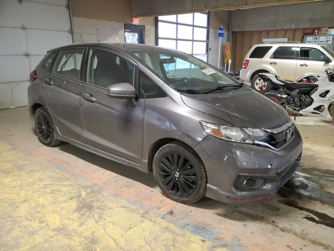 2018 Honda Fit VIN 3HGGK5H67JM712990 Copart auction photo, rear end / minor dent/scratches damage thumbnail 4
