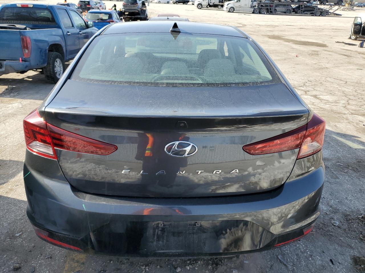 2020 Hyundai Elantra VIN 5NPD84LF8LH575049 Copart auction photo, all over damage thumbnail 6