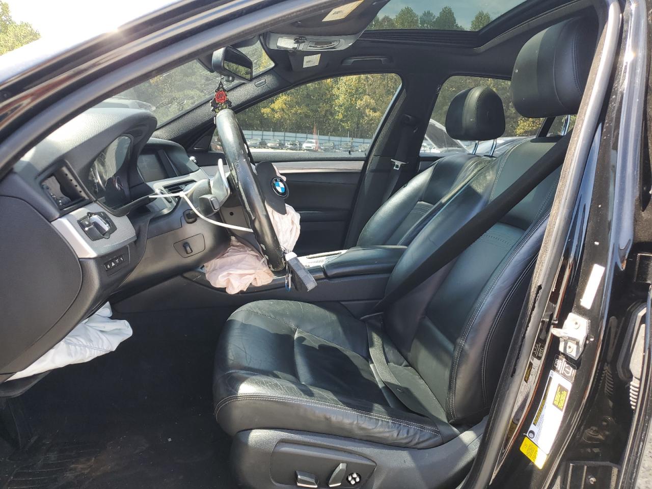 2015 BMW 5er VIN WBA5B1C57FD920347 Copart auction photo, front end / mechanical damage thumbnail 7