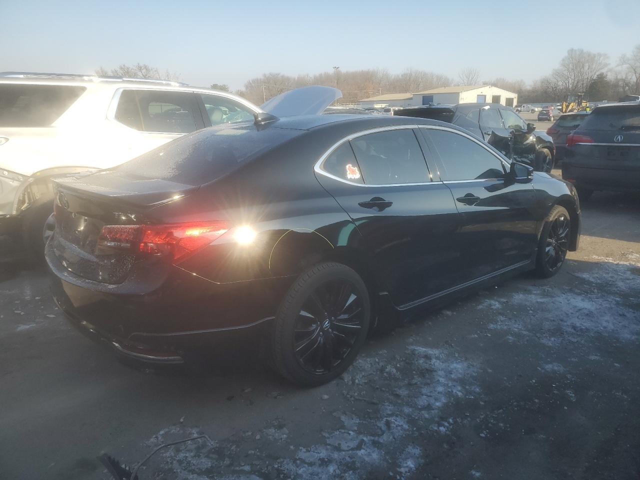 2017 Acura TLX VIN 19UUB2F51HA001045 Copart auction photo, front end damage thumbnail 3