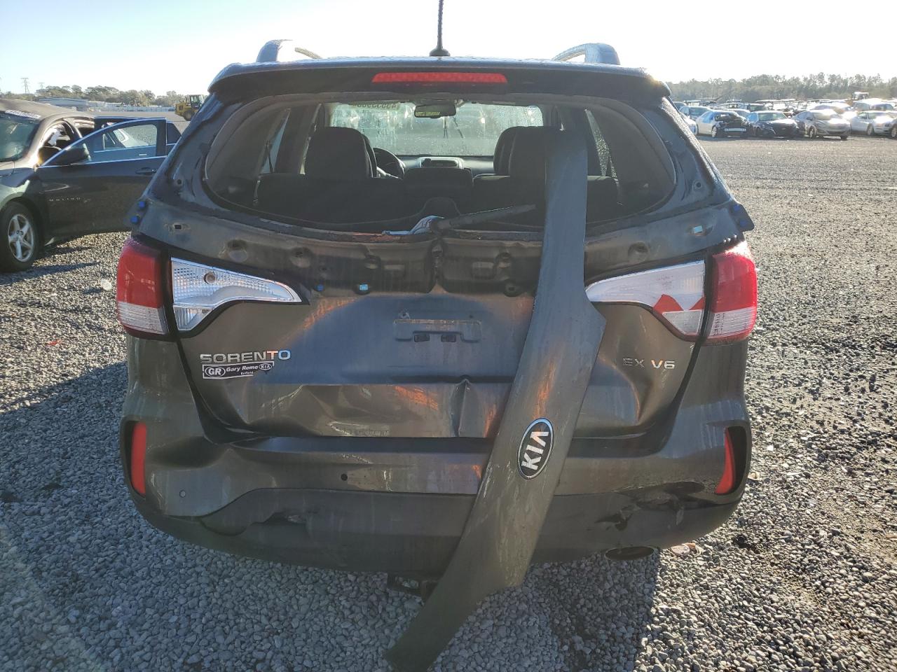 2015 KIA Sorento VIN 5XYKUDA71FG600349 Copart auction photo, rear end / front end damage thumbnail 6