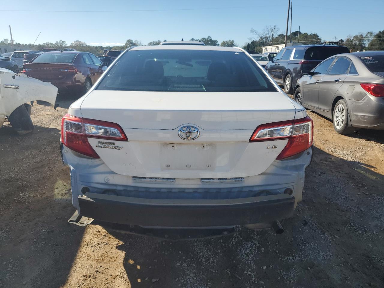 2012 Toyota Camry VIN 4T1BF1FK5CU611950 Copart auction photo, rear end / side damage thumbnail 6