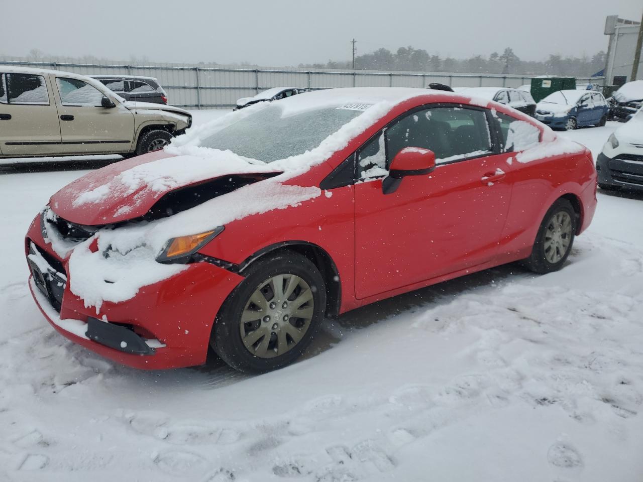 2012 Honda Civic VIN 2HGFG3B51CH529894 - Copart auction photo