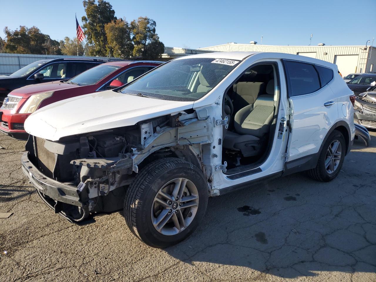 2018 Hyundai Santa Fe VIN 5XYZT3LB1JG568847