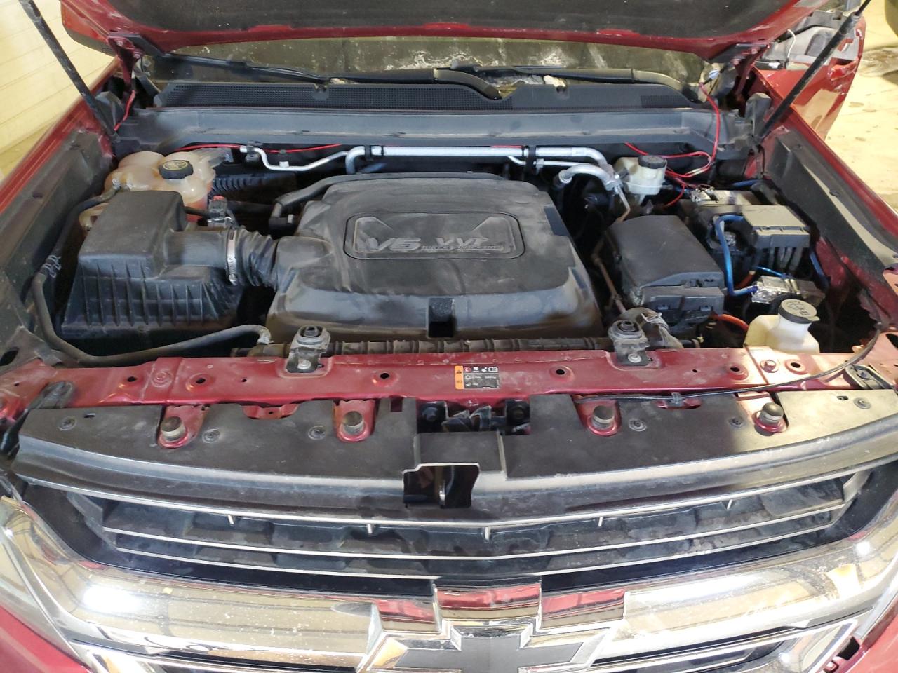 2015 Chevrolet Colorado VIN 1GCHTBE36F1271138 Copart auction photo, all over / undercarriage damage thumbnail 13
