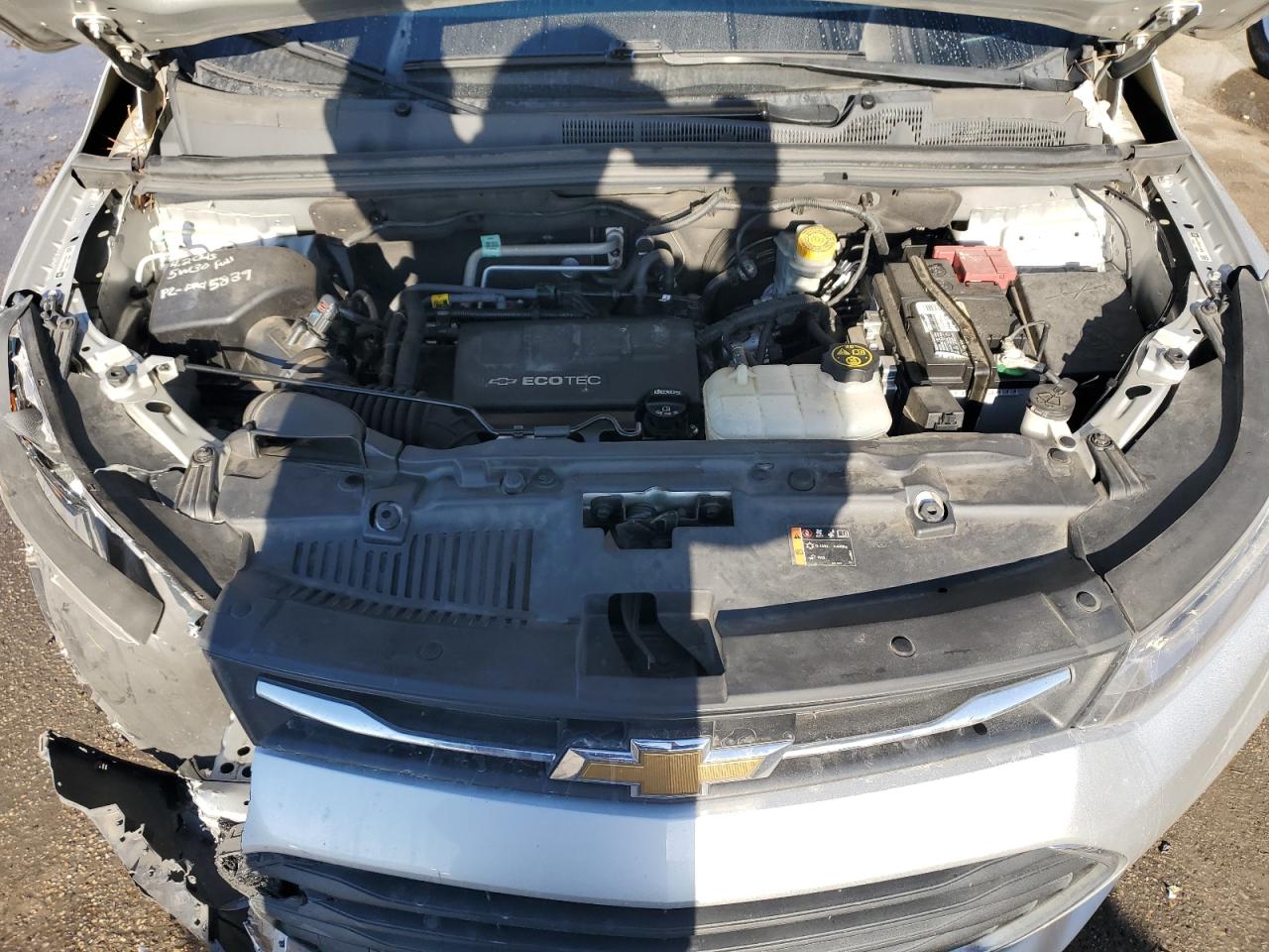 2018 Chevrolet Trax VIN 3GNCJKSBXJL416086 Copart auction photo, front end damage thumbnail 12