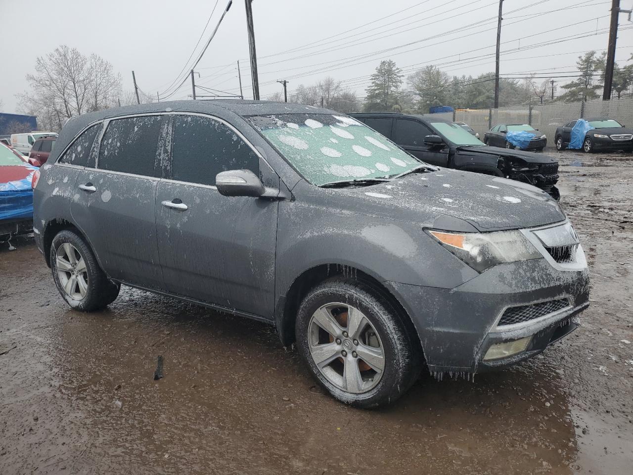 2010 Acura MDX VIN 2HNYD2H43AH528634 Copart auction photo, minor dent/scratches / mechanical damage thumbnail 4