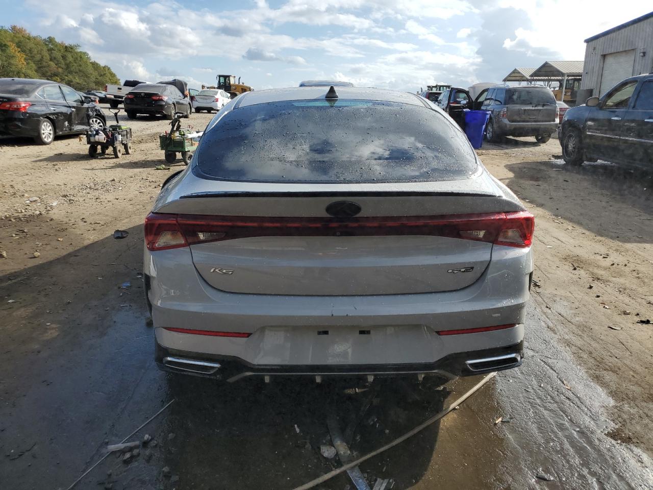 2021 KIA K5 VIN 5XXG64J27MG080177 Copart auction photo, side / front end damage thumbnail 6